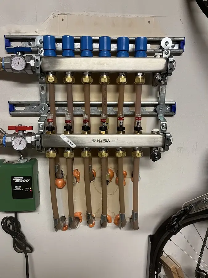 Plumber performing Leak Detection at a residential property in Turpin Hills